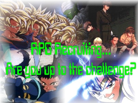 RPG Recruiting:  Are you up to the challenge?